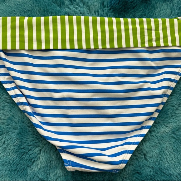 BLEU ROD BEATTIE Banded Fold Over Hipster Bikini Bottom Size 12 - Picture 12 of 13